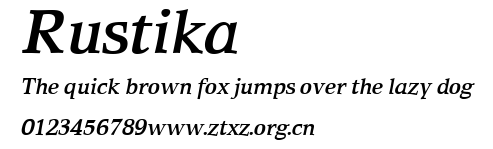 Rustika.ttf