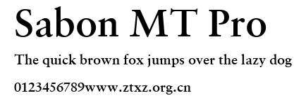 Sabon MT Pro.ttf