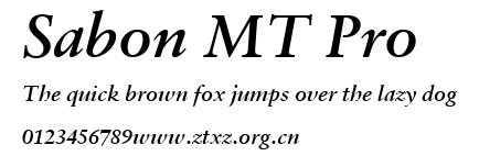 Sabon MT Pro.ttf