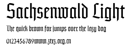 Sachsenwald Light.ttf