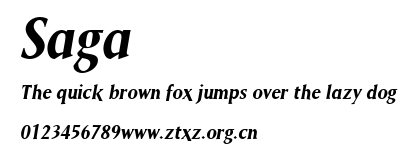 Saga.ttf