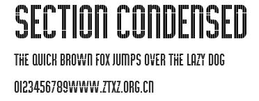 Section Condensed.ttf