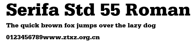 Serifa Std 55 Roman.ttf