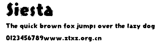 Siesta.ttf