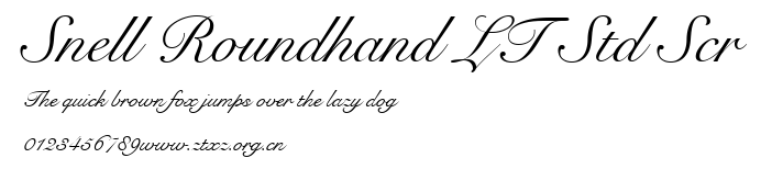 Snell Roundhand LT Std Scr.ttf