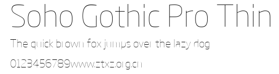 Soho Gothic Pro Thin.ttf
