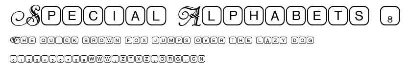 Special Alphabets 8.ttf