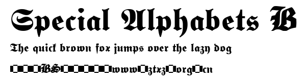 Special Alphabets 3.ttf