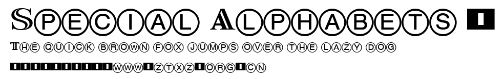 Special Alphabets 7.ttf