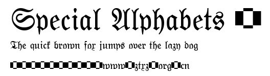 Special Alphabets 2.ttf