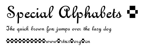 Special Alphabets 1.ttf
