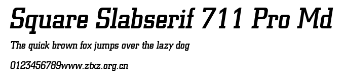 Square Slabserif 711 Pro Md.ttf
