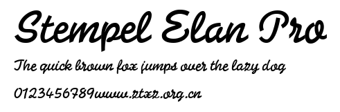 Stempel Elan Pro.ttf