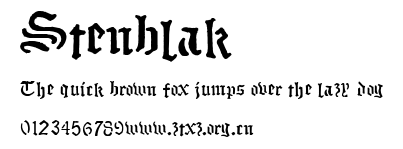 Stenblak.ttf