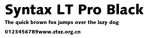 Syntax LT Pro Black.ttf