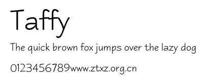 Taffy.ttf