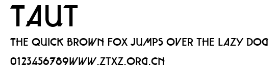 Taut.ttf