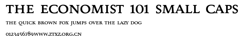 The Economist 101 Small Caps.ttf
