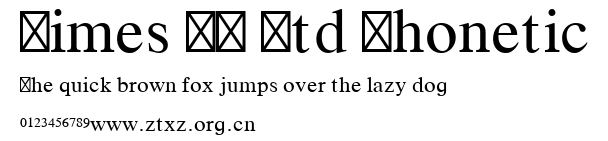 Times LT Std Phonetic.ttf