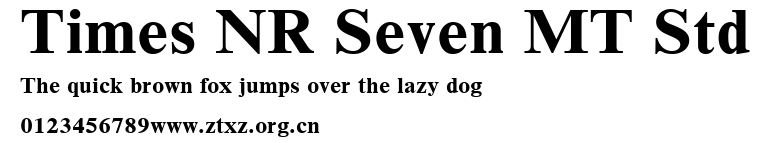 Times NR Seven MT Std.ttf