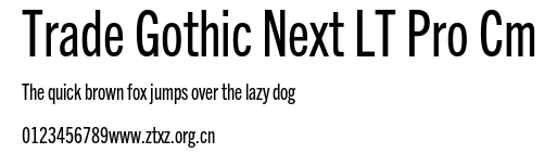 Trade Gothic Next LT Pro Cm.ttf