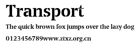 Transport.ttf