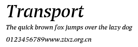 Transport.ttf