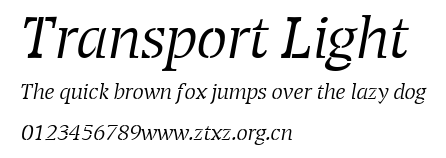 Transport Light.ttf