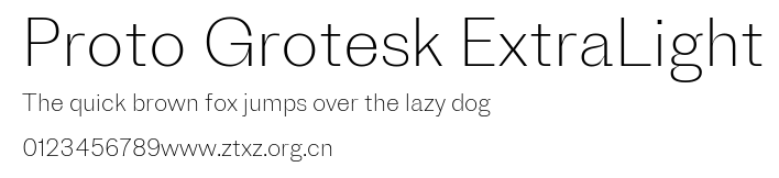 Proto Grotesk ExtraLight.ttf