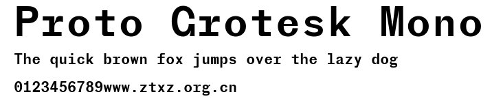 Proto Grotesk Mono.ttf