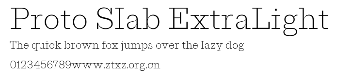 Proto Slab ExtraLight.ttf