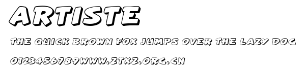 Artiste.ttf