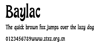 Baylac.ttf