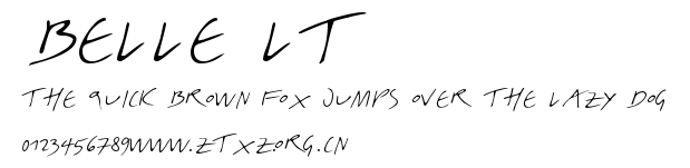 Belle LT.ttf