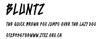 Bluntz.ttf