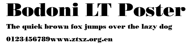 Bodoni LT Poster.ttf
