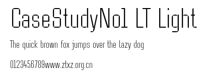CaseStudyNo1 LT Light.ttf