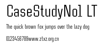 CaseStudyNo1 LT.ttf