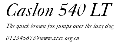 Caslon 540 LT.ttf