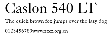 Caslon 540 LT.ttf