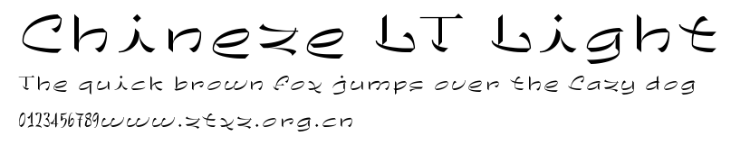 Chineze LT Light.ttf