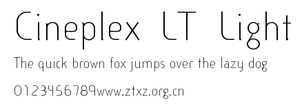 Cineplex LT Light.ttf