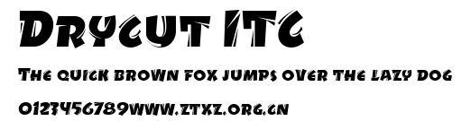 Drycut ITC.ttf