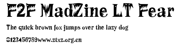 F2F MadZine LT Fear.ttf