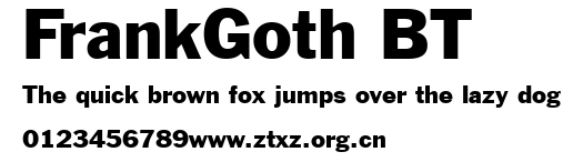 FrankGoth BT.ttf