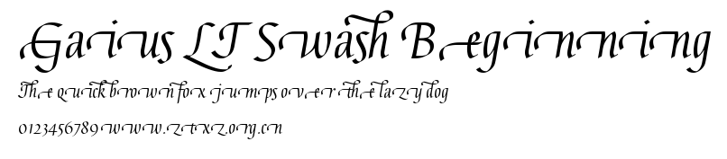Gaius LT Swash Beginning.ttf