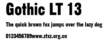 Gothic LT 13.ttf