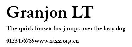 Granjon LT.ttf