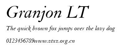 Granjon LT.ttf