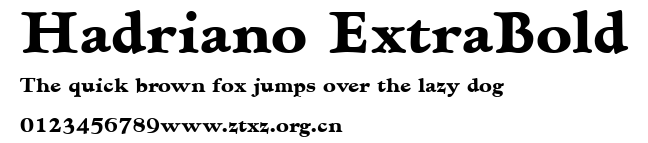 Hadriano ExtraBold.ttf